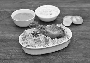 Single Pc Chicken Dum Biryani