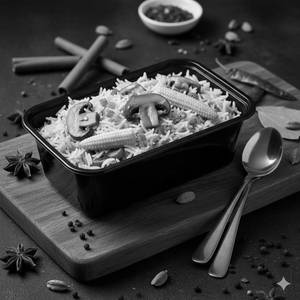 Mushroom Baby Corn Rice