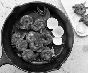 ROASTED CHILLY PRAWNS