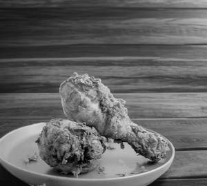 2 Fried chicken Leg  Piece