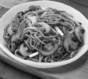 Chicken Mushroom Noodles