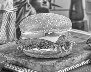 Truffle Mushroom Burger