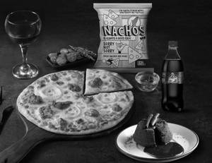 Flame Chicken Pizza [7" Regular]+ Chocolava+ Na...