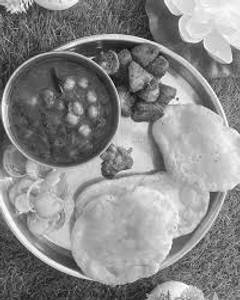Aloo poori chole