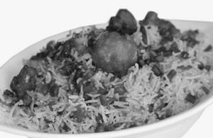 Mushroom 65 Fried Rice