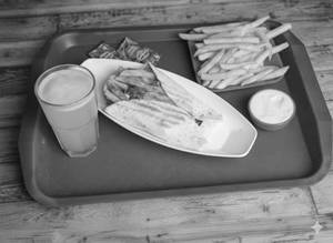 Zinger Spicy Crunchy Cheese Tortila Wrap + Mango Lime + Fries