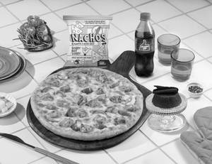 Tandoori Paneer Pizza [Big 10"]+ Chocolava+ Nac...