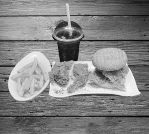 299 Fried Chicken Combo (2Pcs Wings+ 1Pc Zinger Burger+ French Fries+ Cold Drinks)