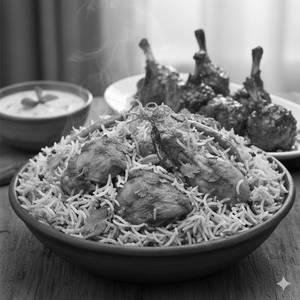 Chicken Biryani(5)+Chicken Lolly Pop(1)