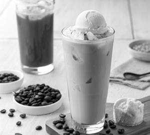 Cold Coffee with Ice Cream
