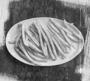 Salted french fries