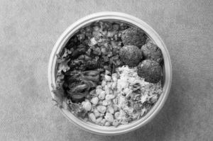 Mexican Falafel Rice Bowl