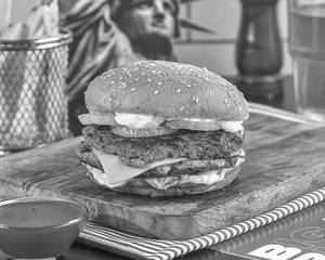 Truffle Mutton Smashed Burger