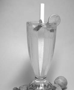 Mint mojito with pop bubbles [350 mililitre]