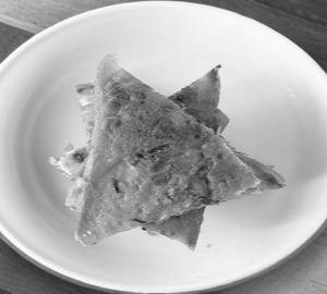 Brown Bread Egg Omelette