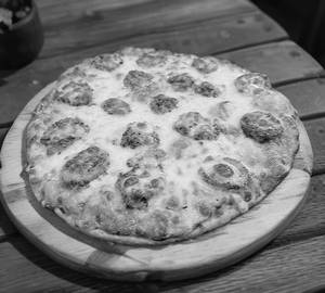 Mutton Seekh Kebab Pizza