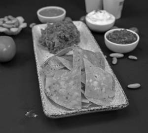 Nachos With Refried Beans