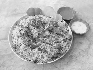 Chicken Kachi Biryani (2Pc)