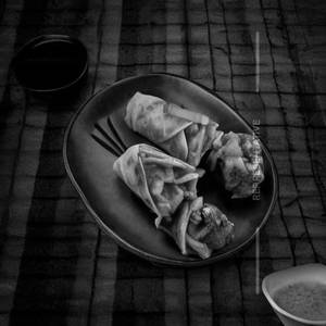 Veg Manchurian Roll