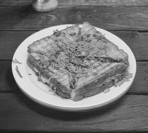 Bread 3 Egg White Omelette