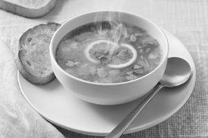 Lemon Coriander Soup