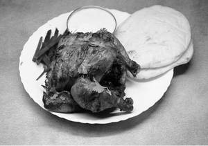 Grill Chicken (half) + Kubbus (5 Pcs)