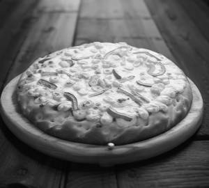 Corn Capsicum pizza