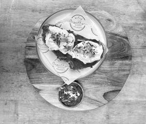 Basil Pesto Toast - Egg