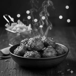 Veg manchurian dry sawan special