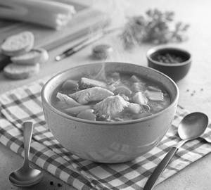 Chicken clear soup