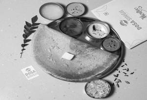 Butter Cheese Onion Plain Dosa