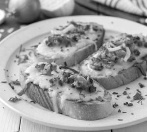 Garlic Onion Cheese Toast