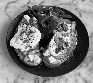 Poached Egg On Avo Toast
