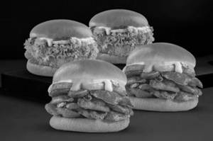 2 Classic Veggie Burgers + 2 Spicy Aloo Crunch Burgers