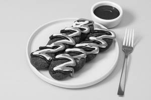 GBW Triple Chocolate Mini Pancakes [8 Pieces]