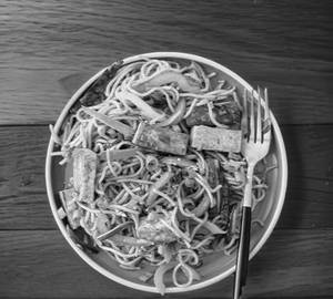 Paneer noodles