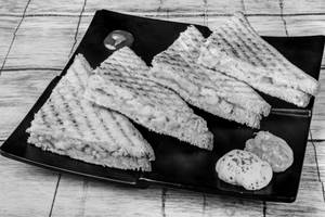 Cheese corn sandwich