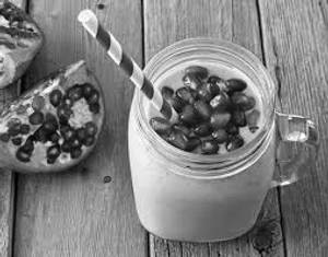 Pomegranate shake 