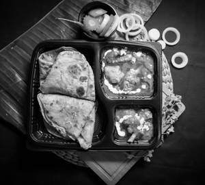 Paratha Chicken Masala Combo