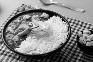 Butter Chicken Rice Bowl