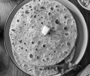 Plain Paratha With Amul Butter