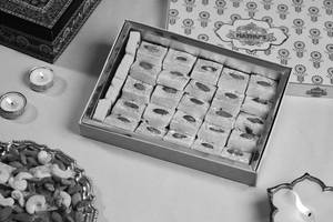 Khoya Badam Burfi