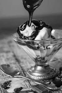Hot Choco Fudge Ice Cream Sundae