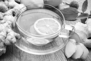 Lemon ginger tea