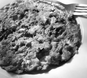 Mutton omelette