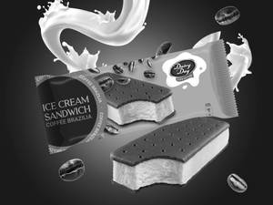 Coffee Brazilia  Ice Cream Sandwich[70ml}
