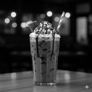 Brownie Ice Cream Shake