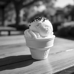 Vanilla ice cream