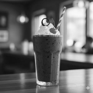 Blackcurrant Ice Cream Shake