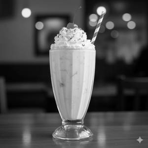 Banana Ice Cream Shake